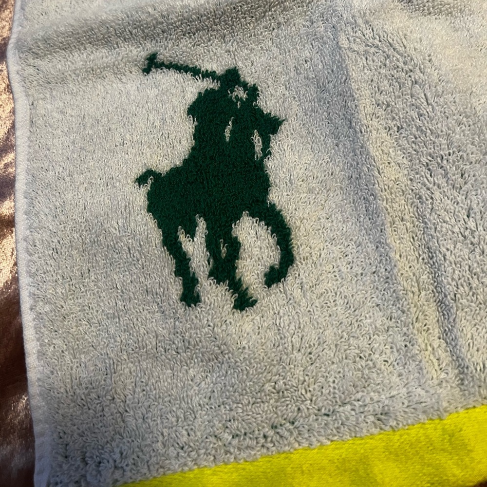 AUTHENTIC US OPEN Official On-Court Towel by Polo Ralph Lauren - NYC - Picture 8 of 11